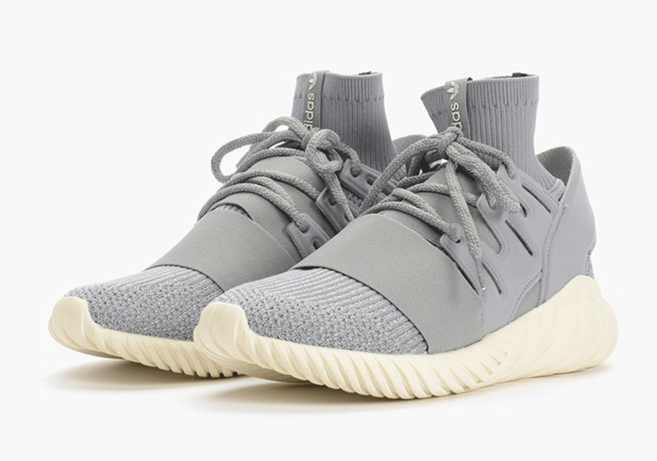 Adidas Tubular Doom Primeknit Medium Solid Grey