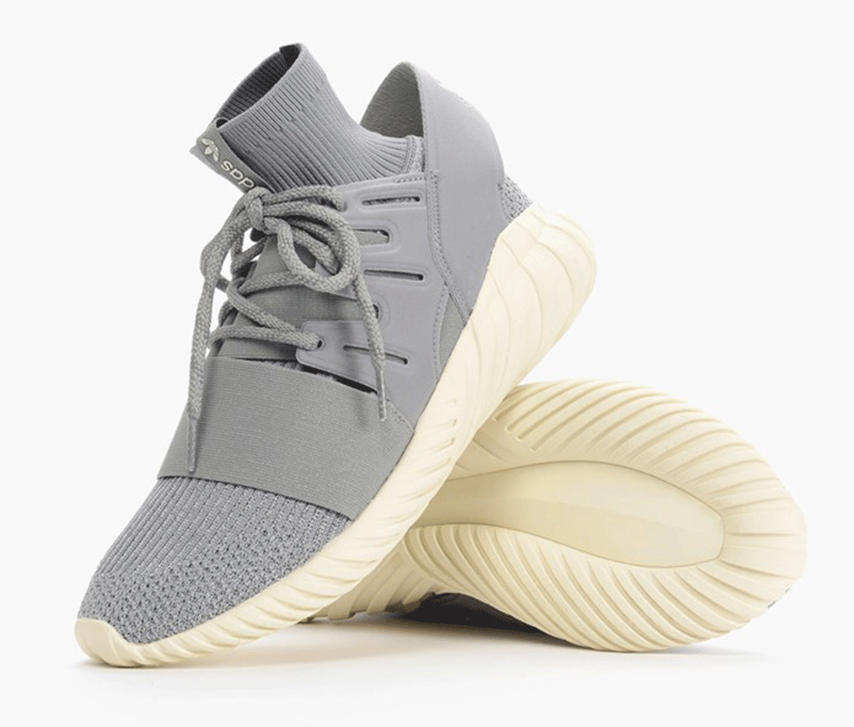 Adidas Tubular Doom Primeknit Medium Solid Grey