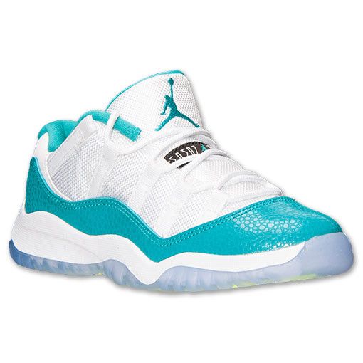 Size 1.0 Jordan 11 Retro Low GP Aqua Safari