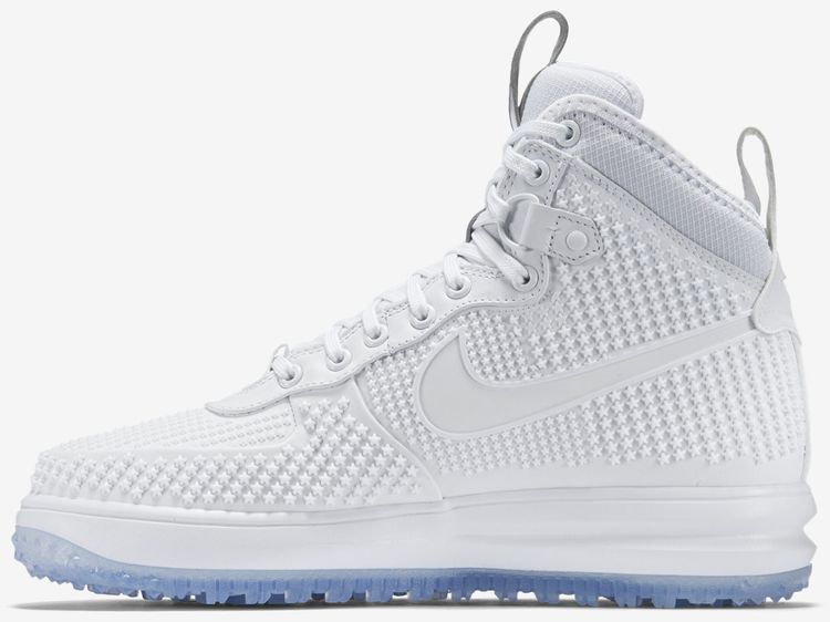 Lunar Force 1 Duckboot All White