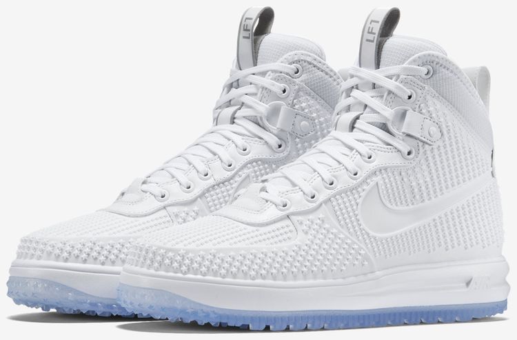 Lunar Force 1 Duckboot All White