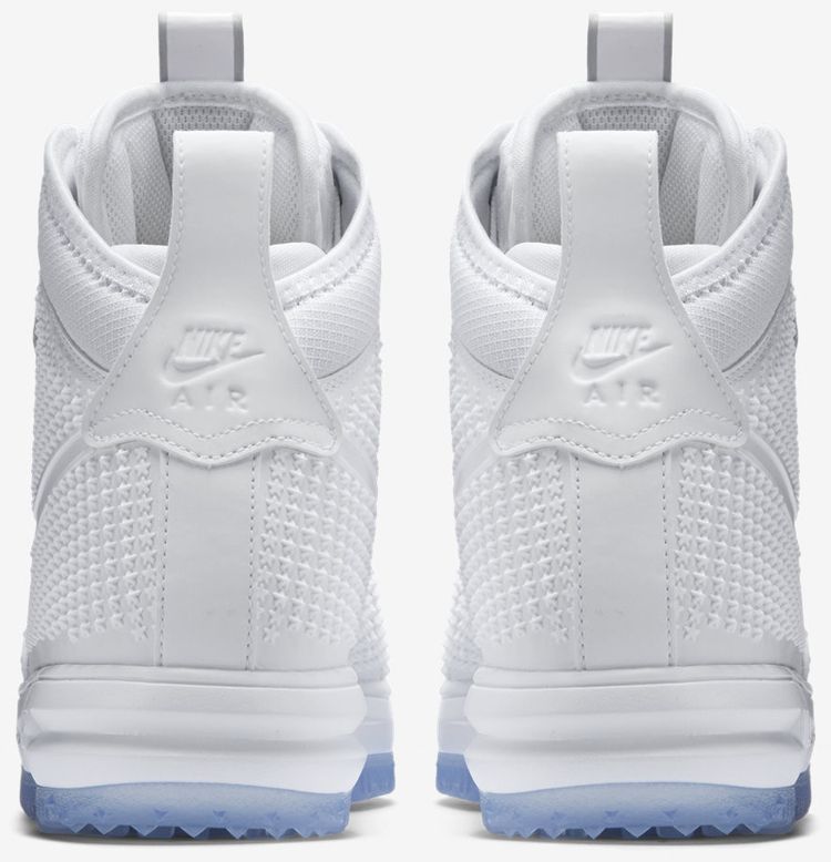 Lunar Force 1 Duckboot All White