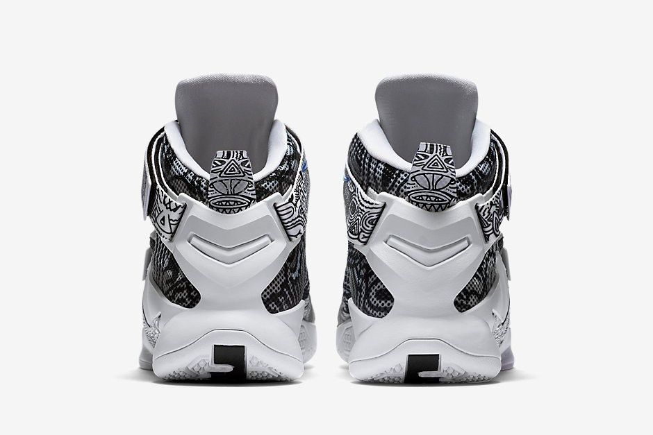 Size 8.0 LeBron Soldier 9 LE Freegums White