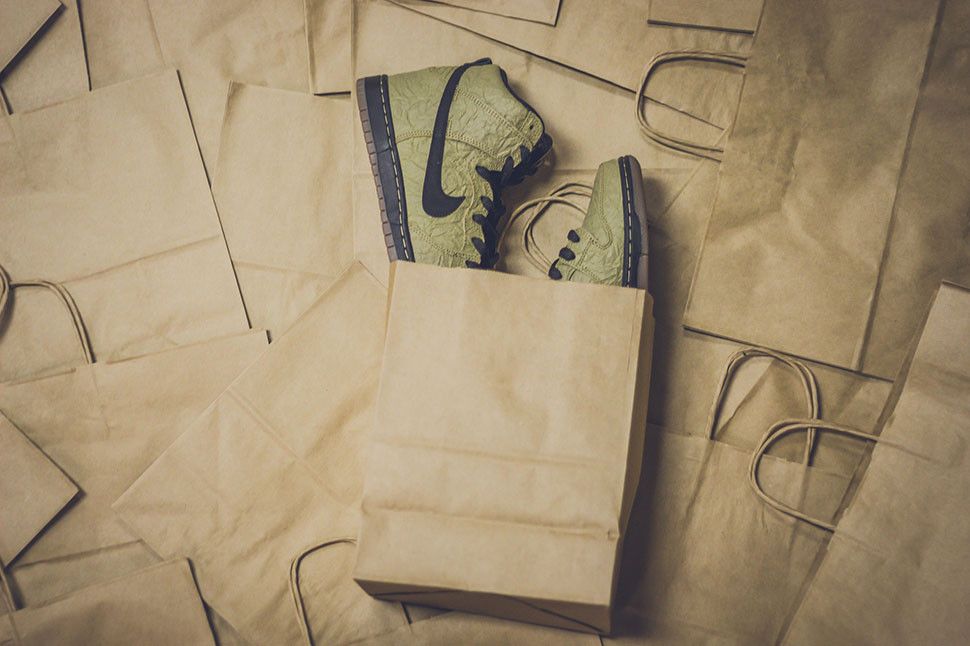 Size 10.5 SB Dunk High Brown Paper Bag