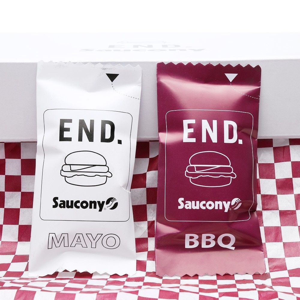 Saucony end burger shop