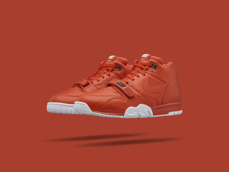 Fragment Design x Nike Air Trainer 1 Mid SP Rust
