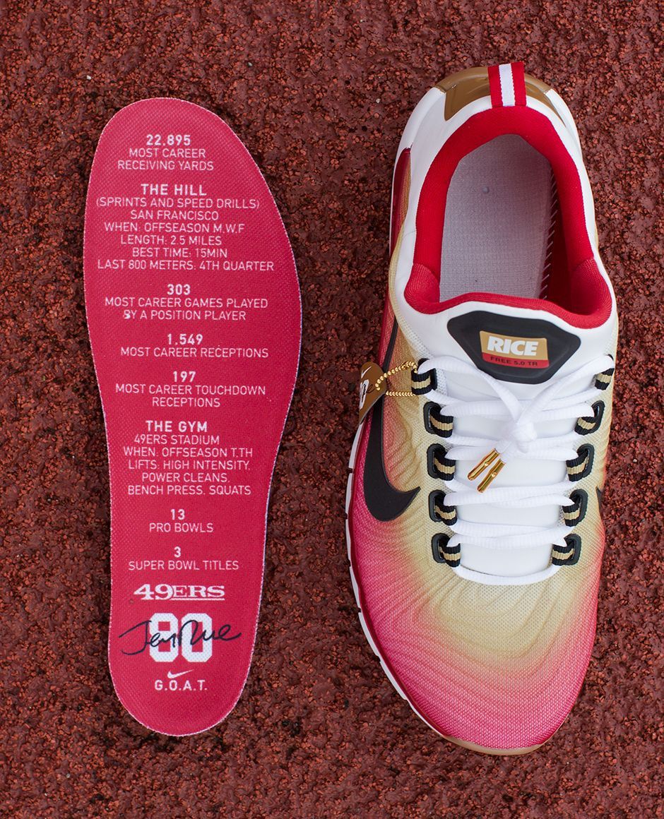 Jerry rice nike air trainer hotsell