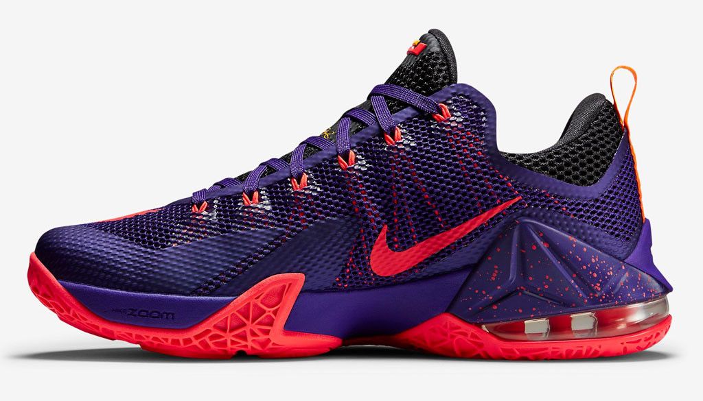 Buy LeBron 12 Low Court Purple 724557 565 GOAT