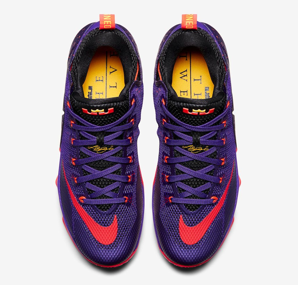 Buy LeBron 12 Low Court Purple 724557 565 GOAT UK