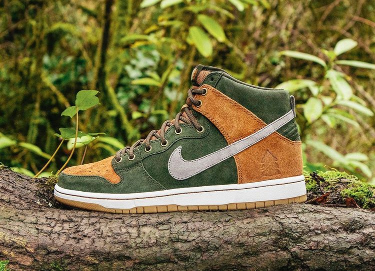 Homegrown x Nike SB Dunk High PRM Sequoia