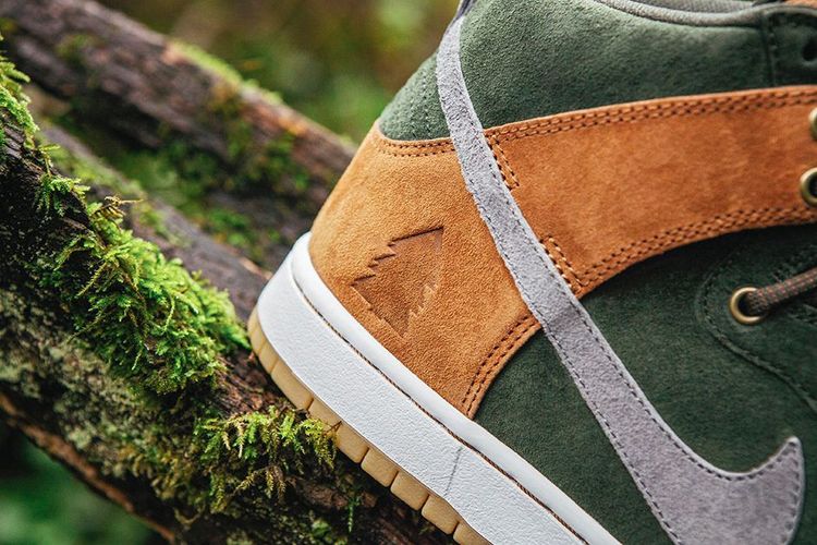 Homegrown x Nike SB Dunk High PRM Sequoia