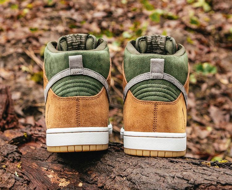 Homegrown x Nike SB Dunk High PRM Sequoia
