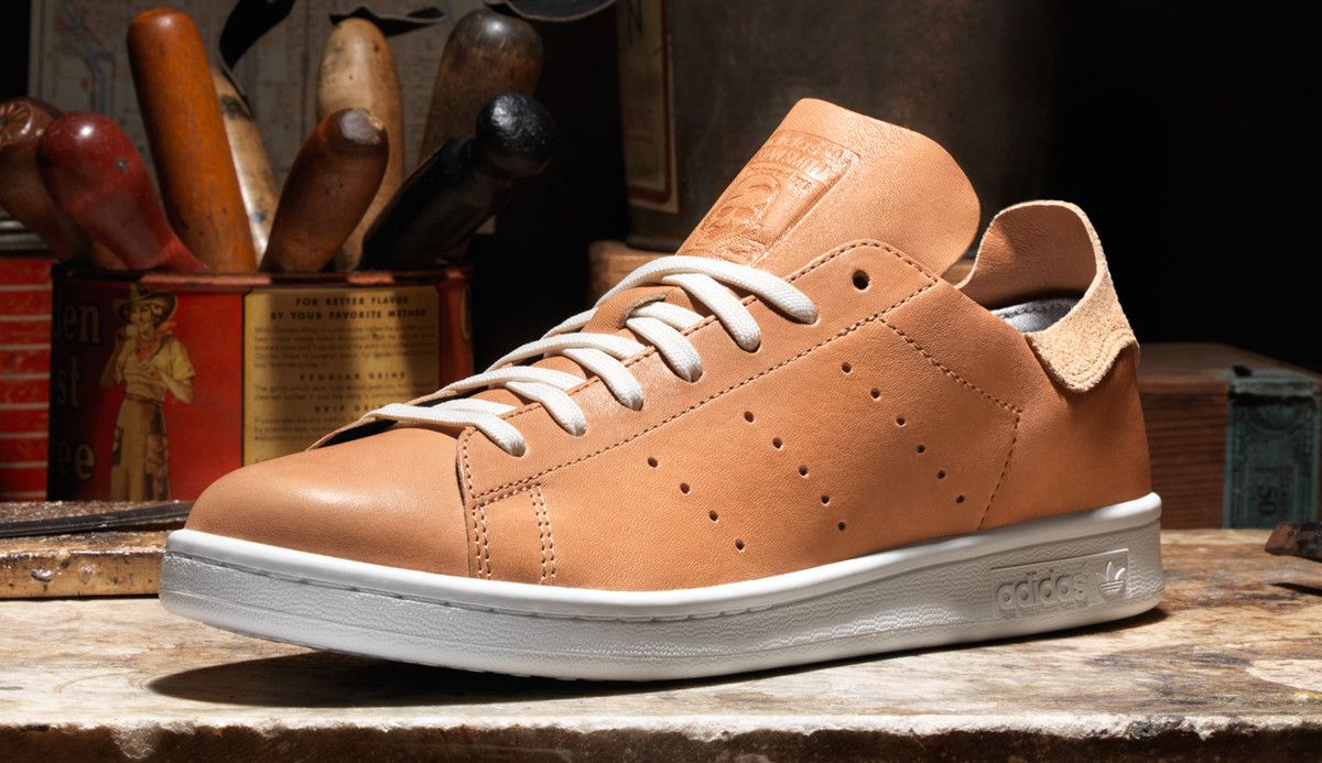 Is stan smith real leather deals