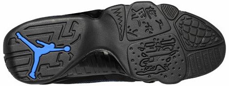 Buy Air Jordan 9 Photo Blue Black Bottom 302370 007 B GOAT