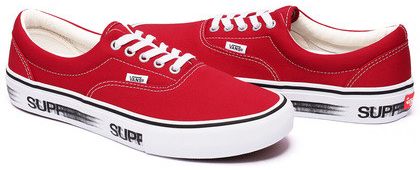 Supreme x Vans Era Pro Motion Logo Red