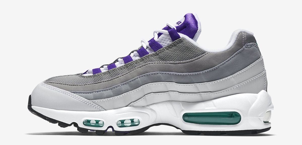 Size 10.5 Air Max 95 Grape