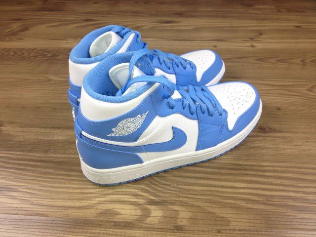 Buy Air Jordan 1 Mid 'UNC' - 554724 106 | GOAT