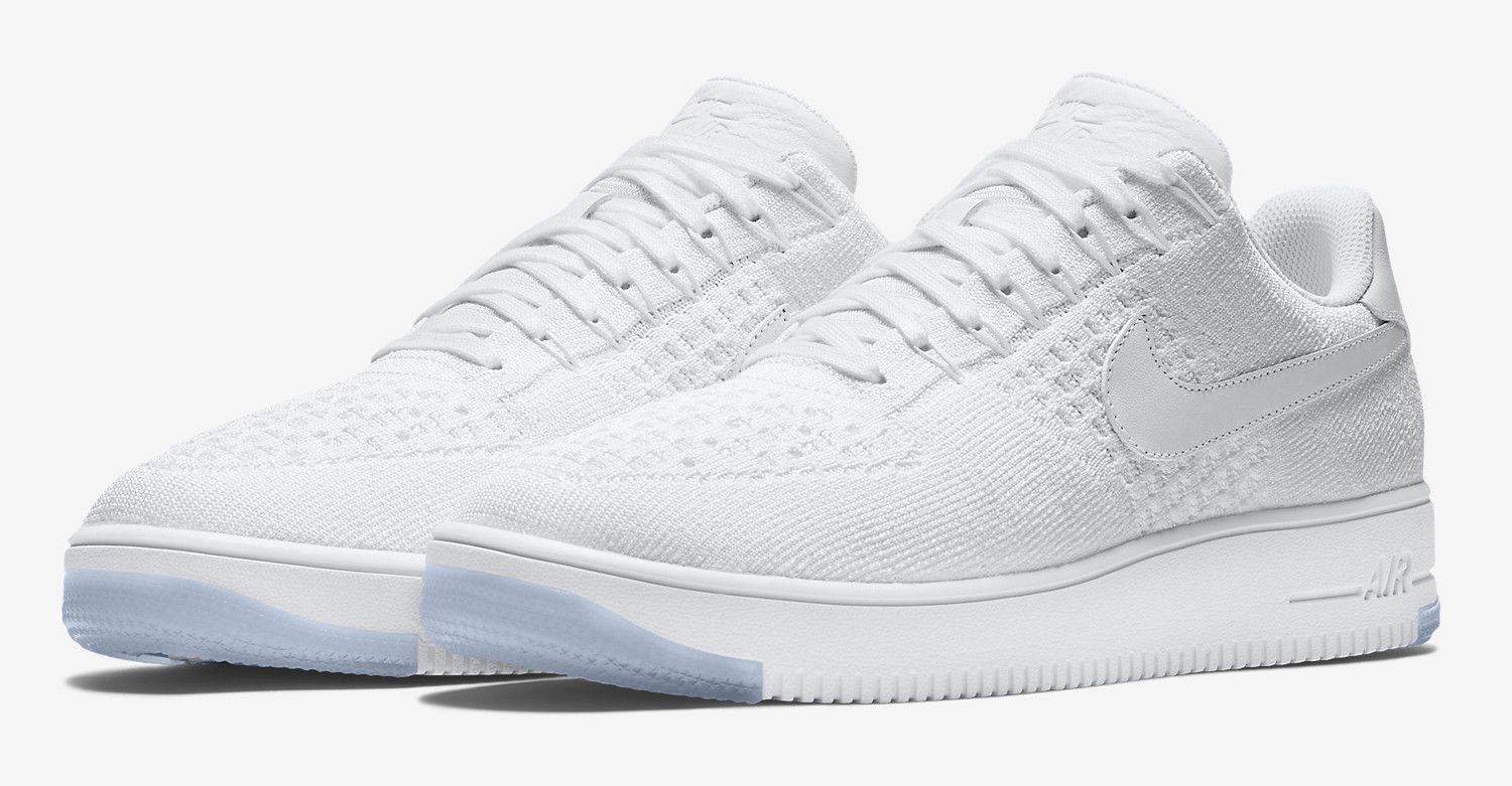 Nike flyknit low air force 1 best sale