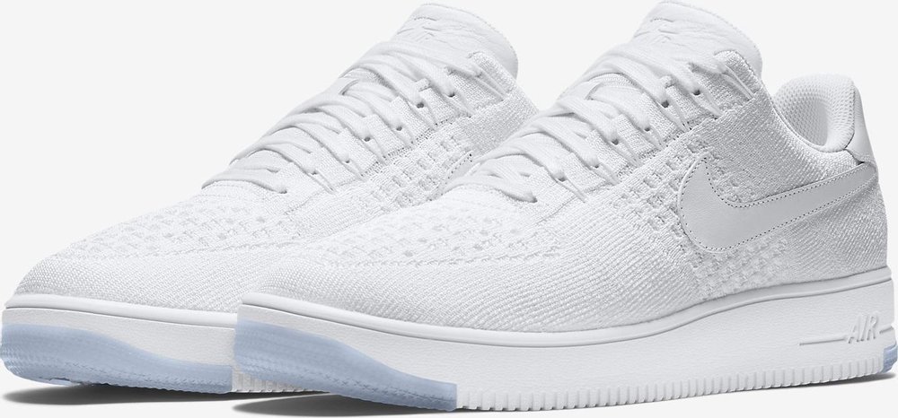 Buy Air Force 1 Ultra Flyknit Low 'White Ice' - 817419 100 | GOAT