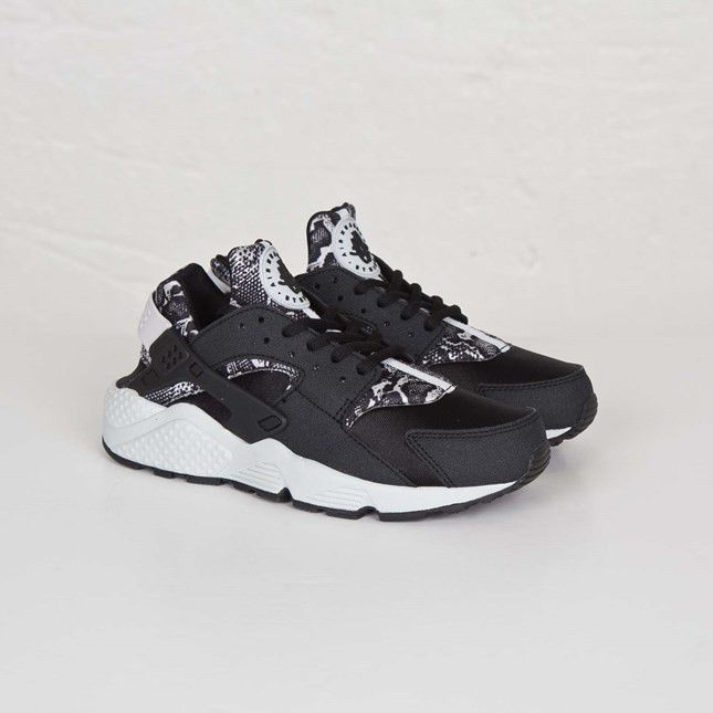 Size Nike Wmns Air Huarache Run Print 'Black Pure Platinum'