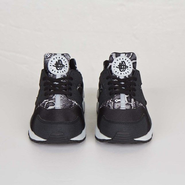 Buy Wmns Air Huarache Run Print 'Black Pure Platinum