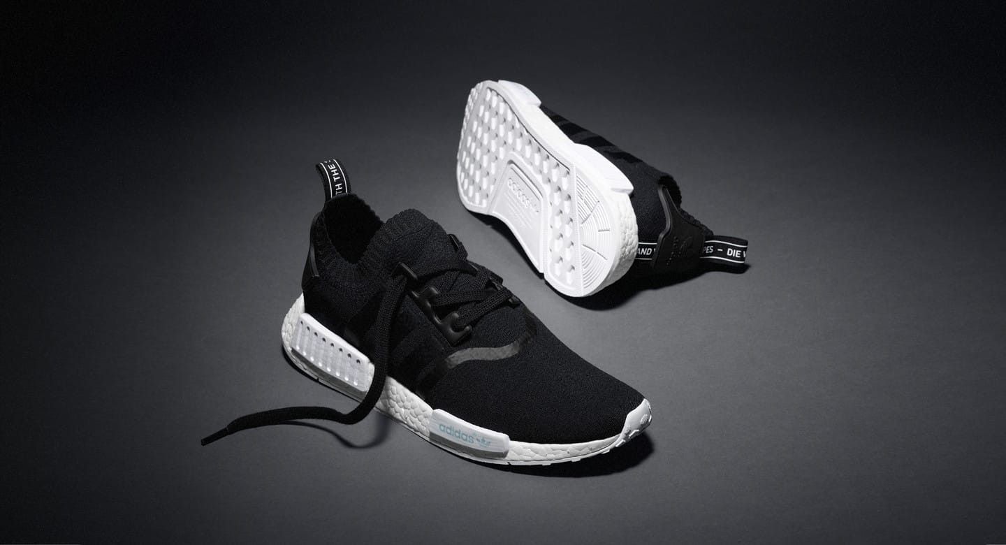 Nmd r1 primeknit monochrome store