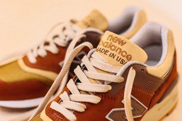 J Crew x 997 Butterscotch