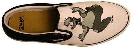 David Flores x The Simpsons x Vans Classic Slip On Lx Homer