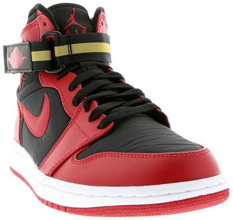 Air Jordan 1 High Strap Black Gym Red