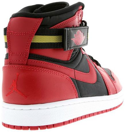 Air Jordan 1 High Strap Black Gym Red