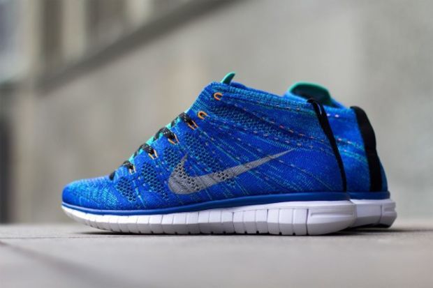 Size Nike Free Flyknit Chukka 'Game Royal'