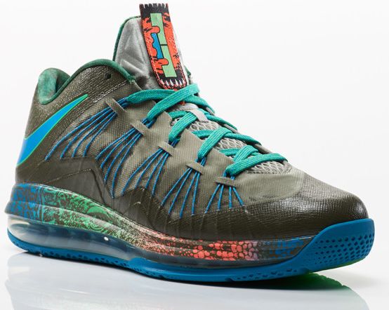 Nike Air Max LeBron 10 Low Swamp Thing