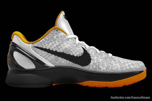 Nike Zoom Kobe 6 White Del Sol 2011