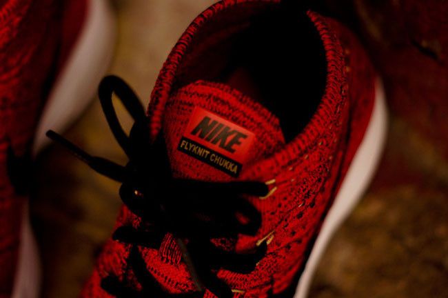 Buy Lunar Flyknit Chukka University Red 554969 671 GOAT CA