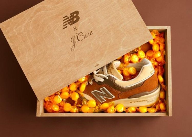 J Crew x 997 Butterscotch