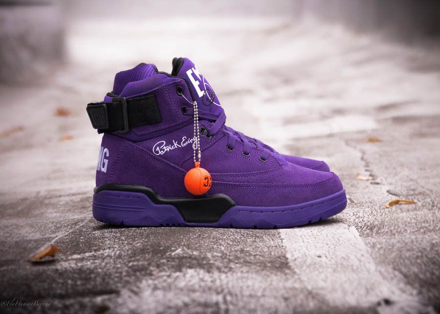 Patrick ewing purple shoes sales