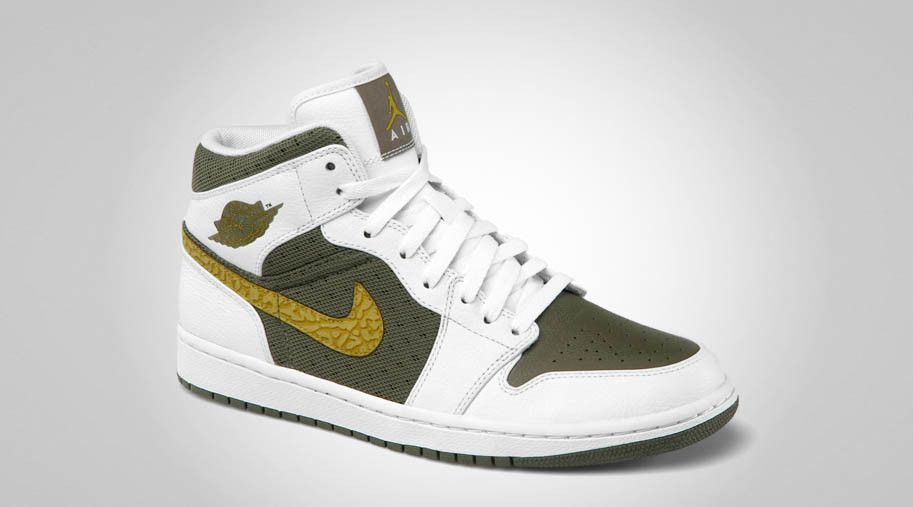 Size 10.5 Air Jordan 1 Phat Cargo Khaki