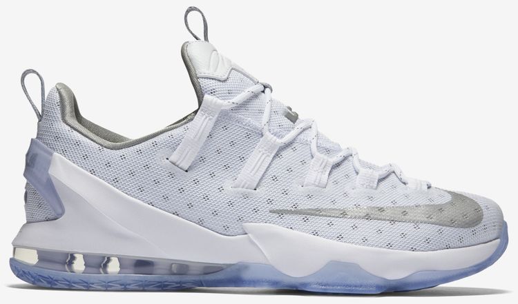 Nike LeBron 13 Low Metallic Silver
