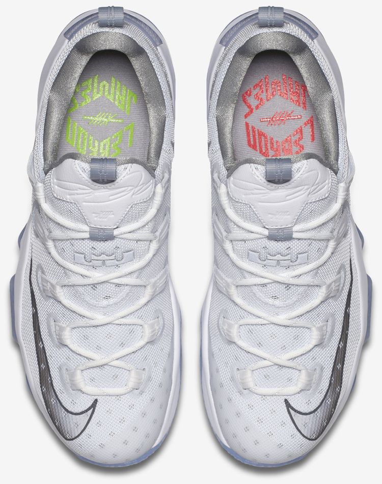 Nike LeBron 13 Low Metallic Silver