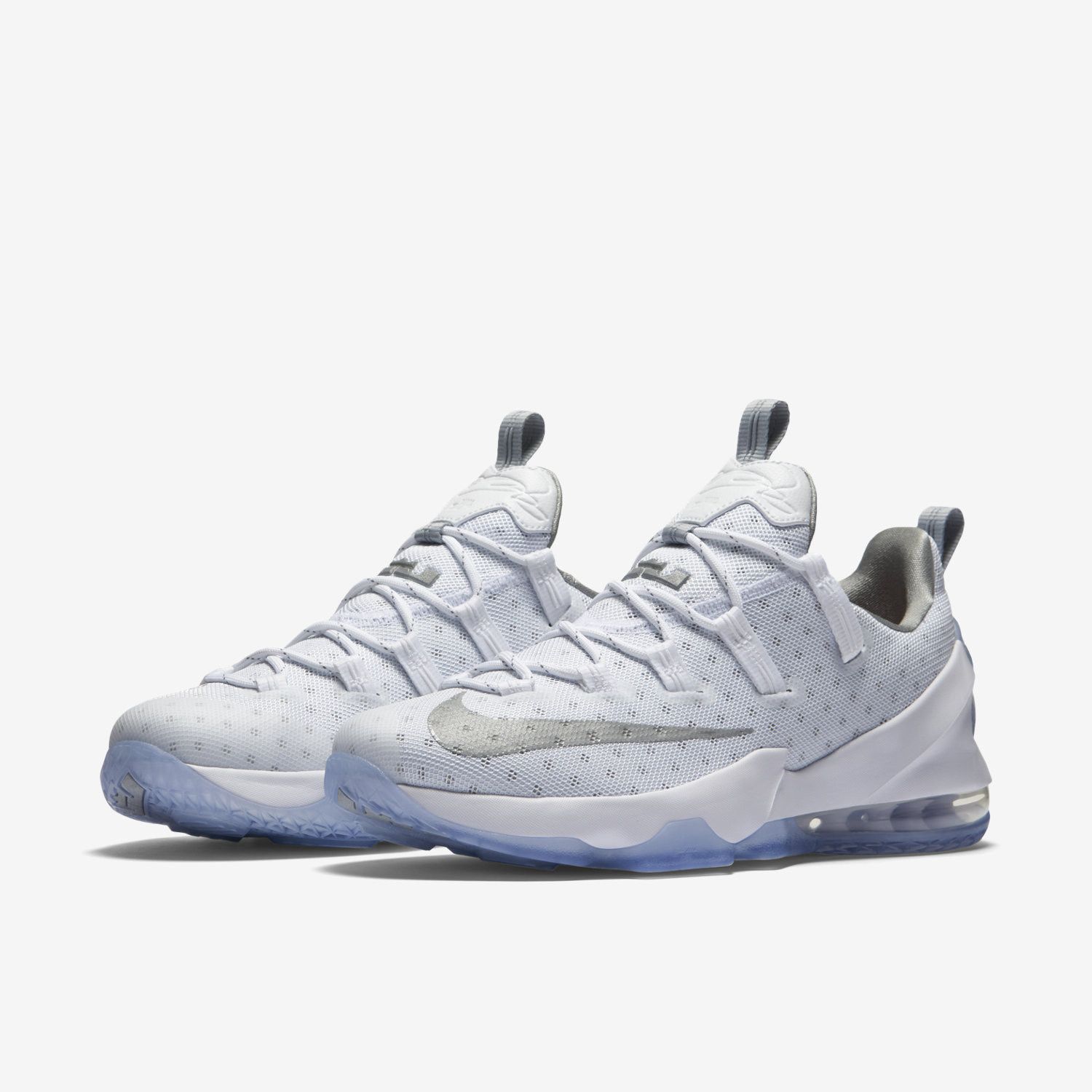 Buy LeBron 13 Low Metallic Silver 831925 100 GOAT