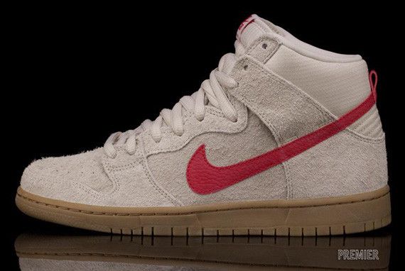 Buy Nike Dunk High Pro SB 'Birch Hyper Red' - 305050 206 | GOAT