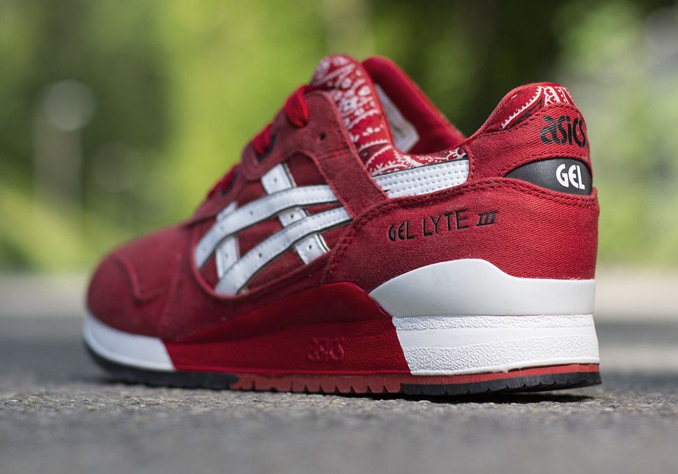 Buy Gel Lyte 3 Red Bandana H424N 2301 GOAT