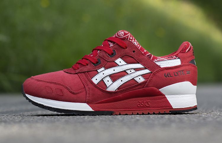 Asics Gel Lyte 3 Red Bandana
