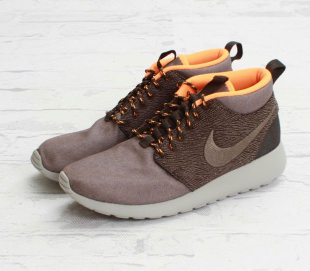 NEW Nike Roshe Run Mid QS London Mens Size 9 US Sneakers Smoke Cool Gray Granite Nike | Shoes | New Nike Roshe Runmid Qs London Mens Size 9  main image 2