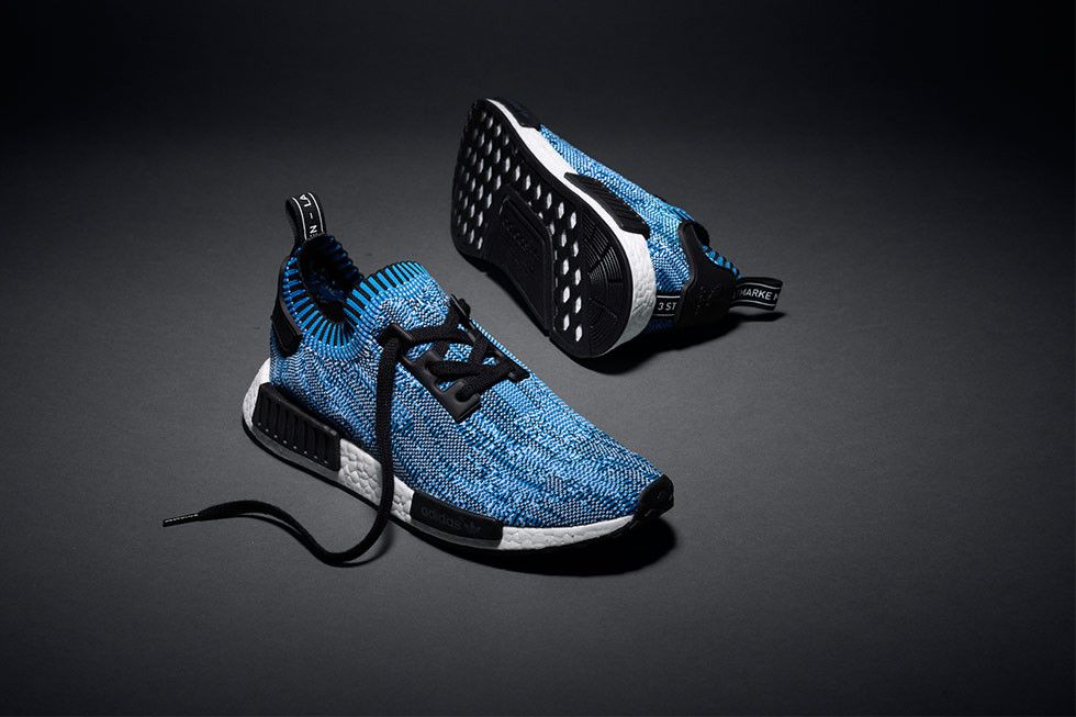 Size 10.5 NMD R1 Blue Camo