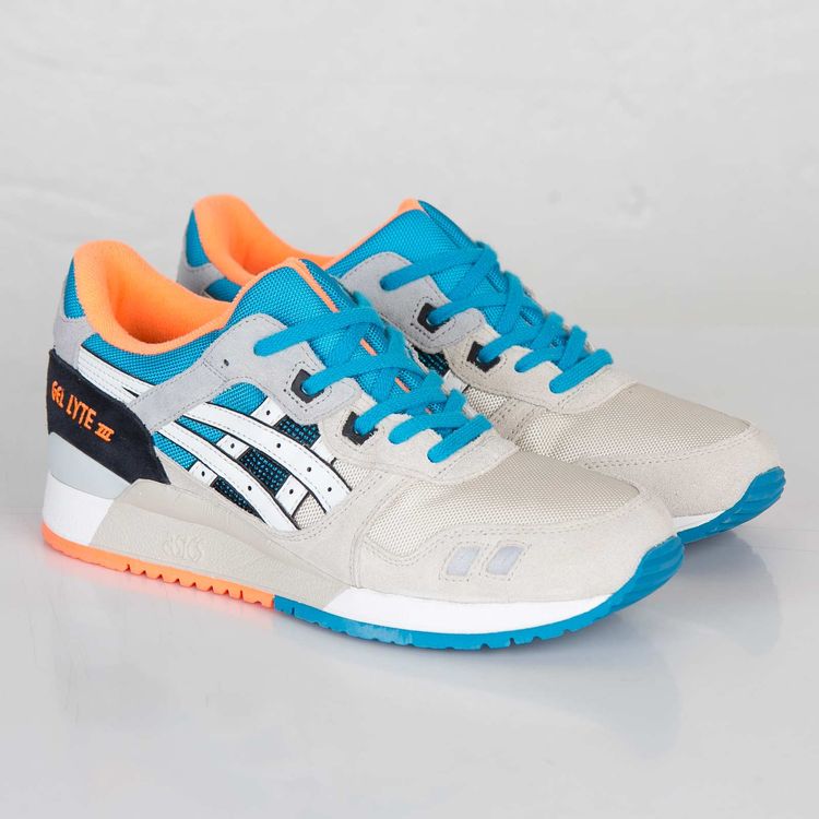 Asics Gel Lyte 3 Grey Orange