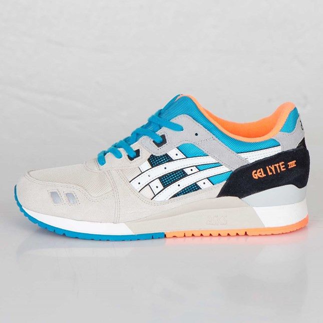 Asics Gel Lyte 3 Grey Orange