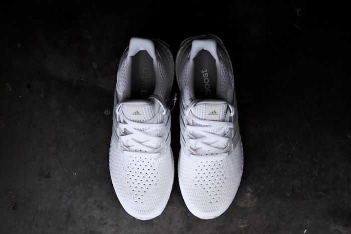 Buy UltraBoost 2.0 J Triple White S80588 GOAT