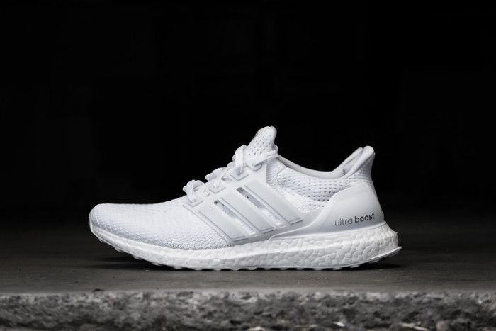 Buy UltraBoost 2.0 J Triple White S80588 GOAT