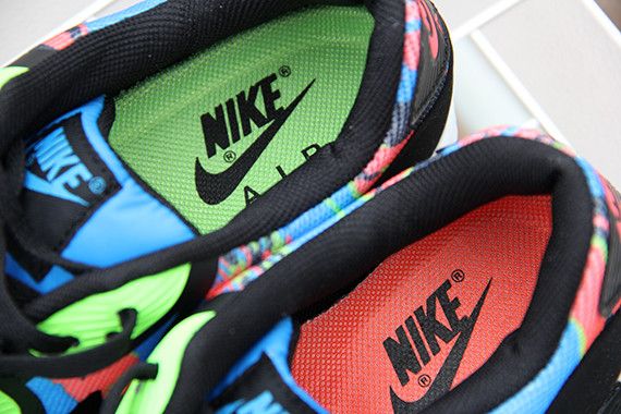 Blue camo nike shoes 2025